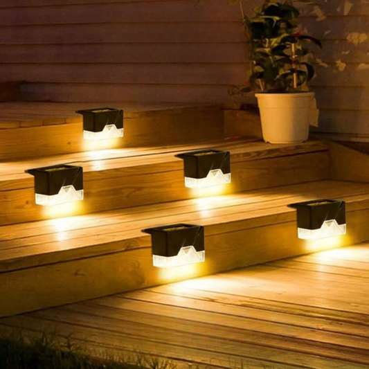 Warm White Decorative Solar-Powered Lighting