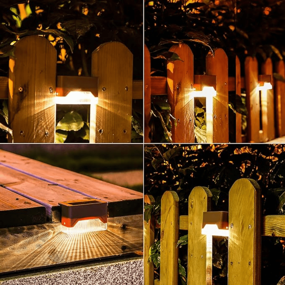 Warm White Decorative Solar-Powered Lighting