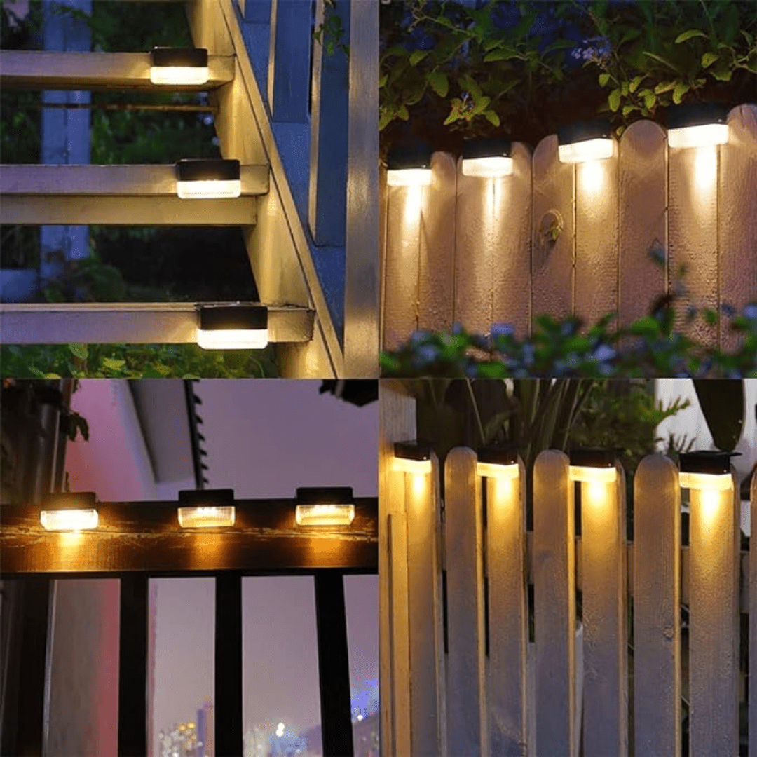 Warm White Decorative Solar-Powered Lighting
