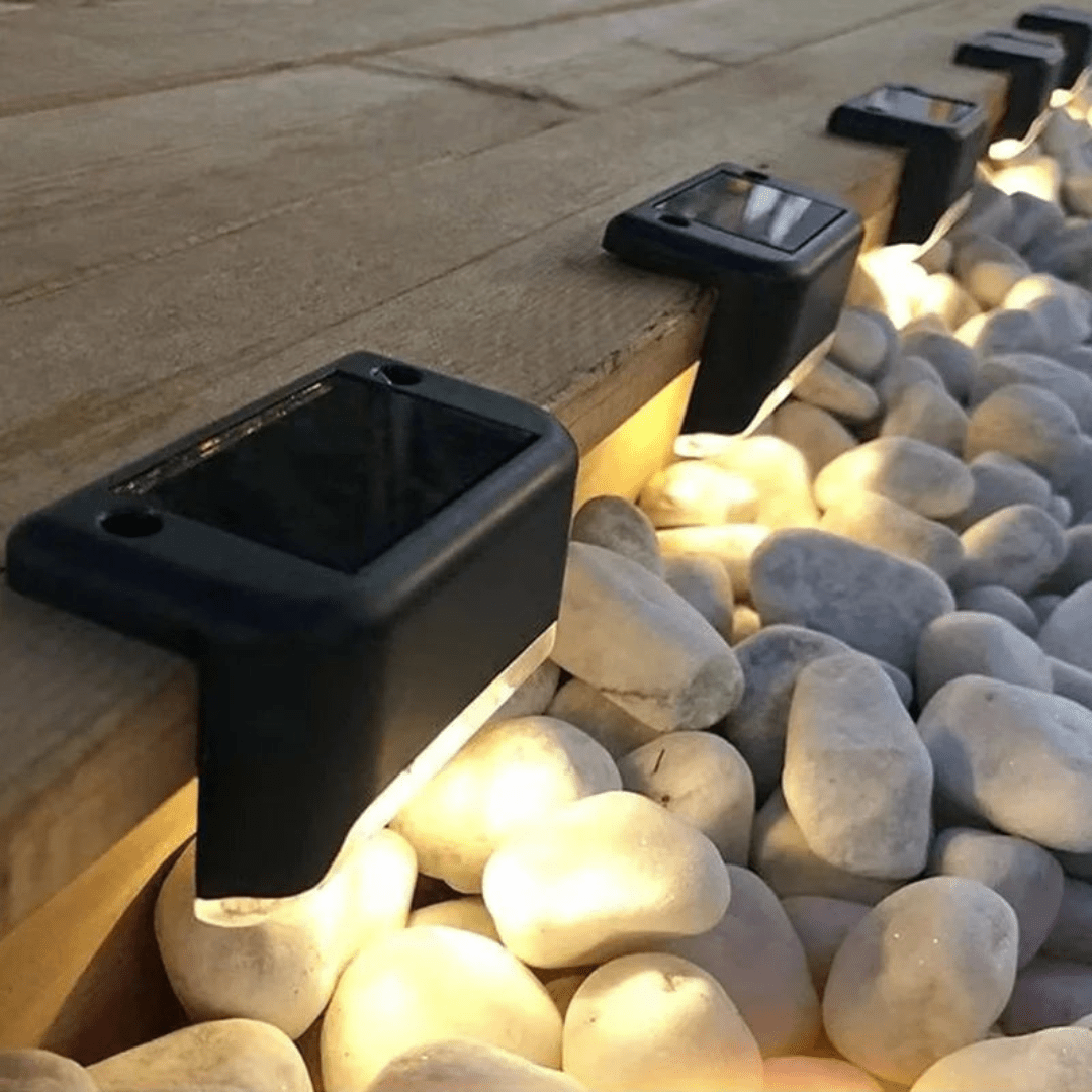 Warm White Decorative Solar-Powered Lighting