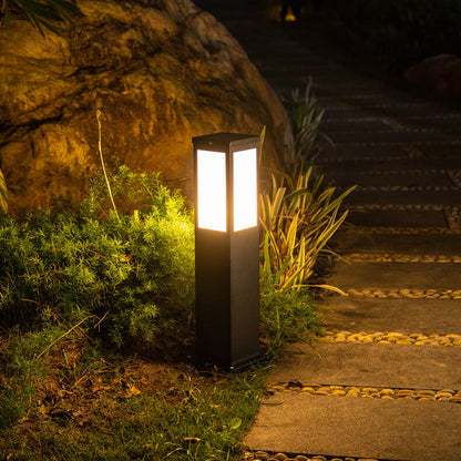 Outdoor Lamp with Warm LED Light