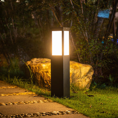 Outdoor Lamp with Warm LED Light
