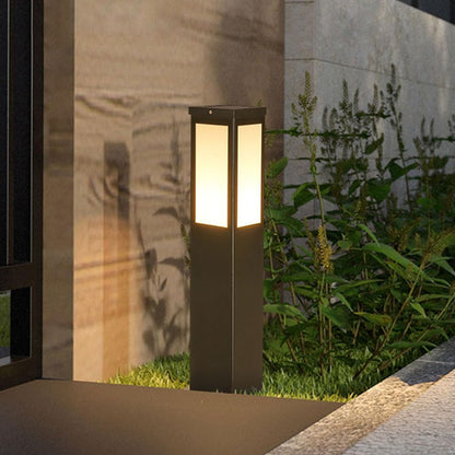 Outdoor Lamp with Warm LED Light