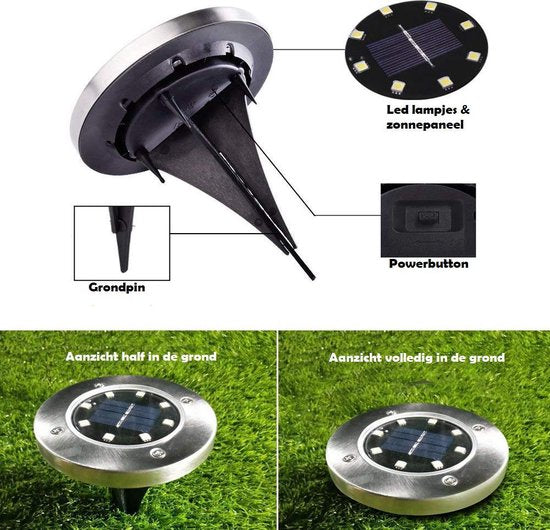 Wireless LED Solar Garden Lights - Eco Friendly