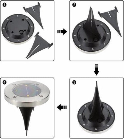 Wireless LED Solar Garden Lights - Eco Friendly